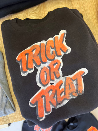 Trick or treat sweatshirt