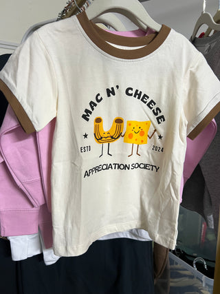 Mac n cheese appreciation tee