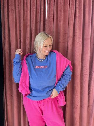 good old days long sleeve tee