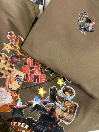 very vintage Thanksgiving sweatshirt