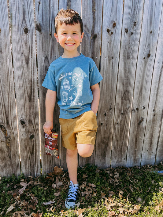 take me to the ballgame graphic tee