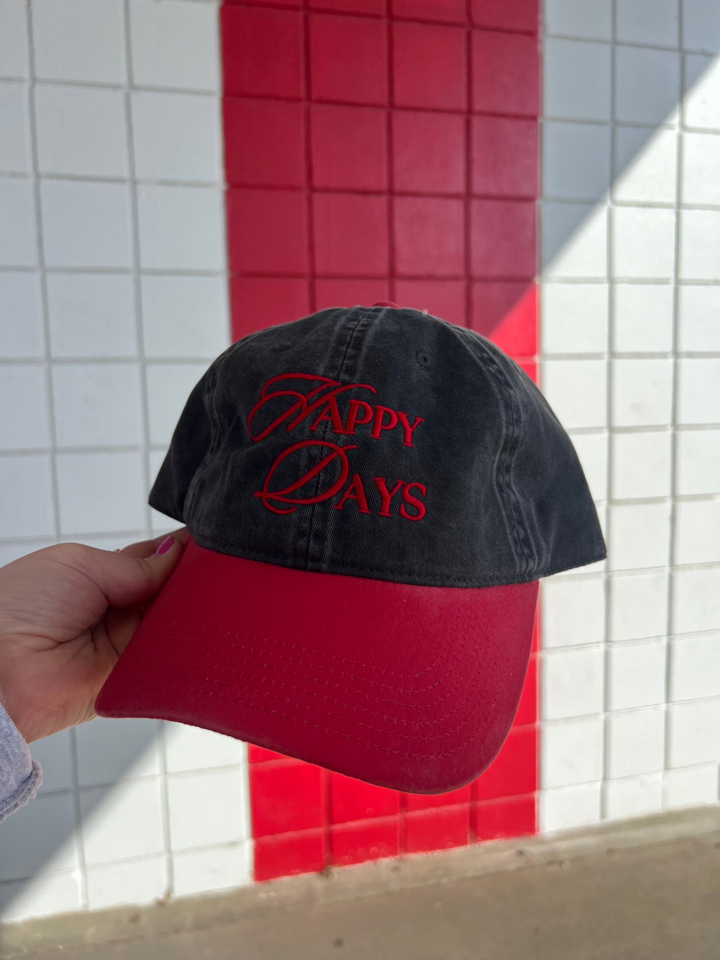 happy days script dad hat