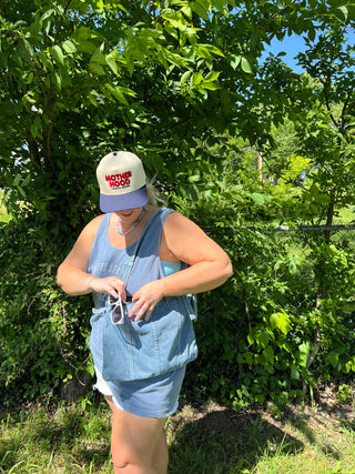 denim denim go purse