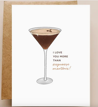 espresso martini card