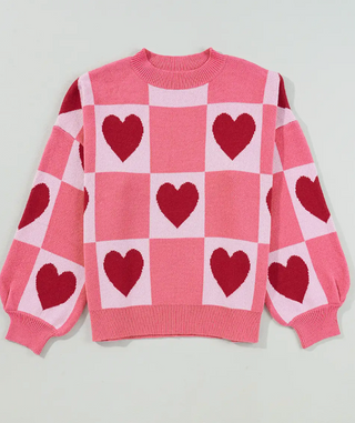 heart eyes on you sweater