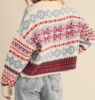 stuck in my winter ways sweater