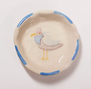 mini seagull trinket tray