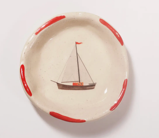 mini boat trinket tray