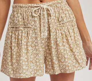through it all floral shorts
