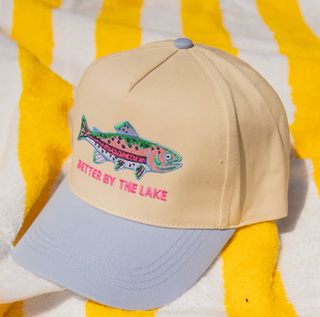 better at the lake trucker hat