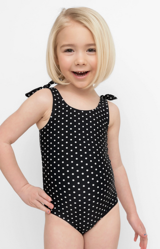 lil miss miss polka dot swimsuit (kid)