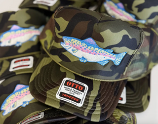 mrs trout foam trucker hat