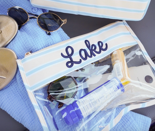 lake clear zipper pouch
