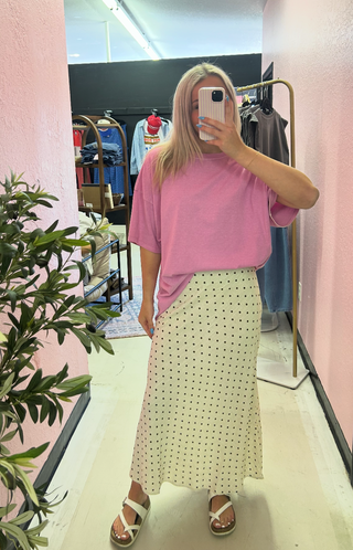 because I said so pink tee