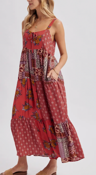 my way is best floral maxi