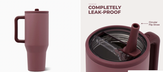 canyon rose 40 oz traveler tumbler | hydrojug