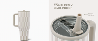 latte 32 oz traveler tumbler | hydrojug