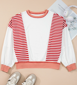 never better striped top