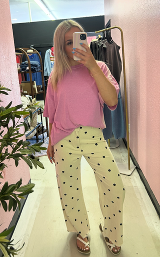 because I said so pink tee